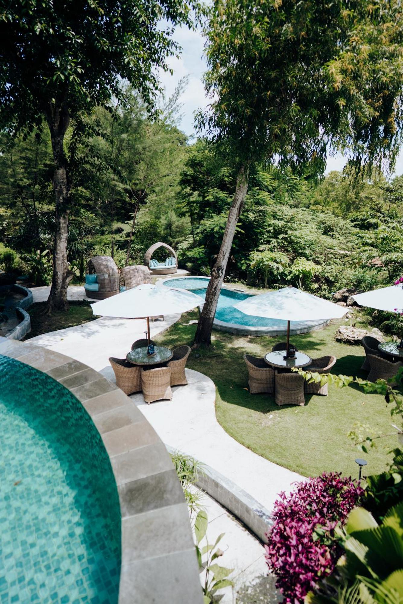 Deep Roots Dive & Yoga Resort Ped Exterior foto